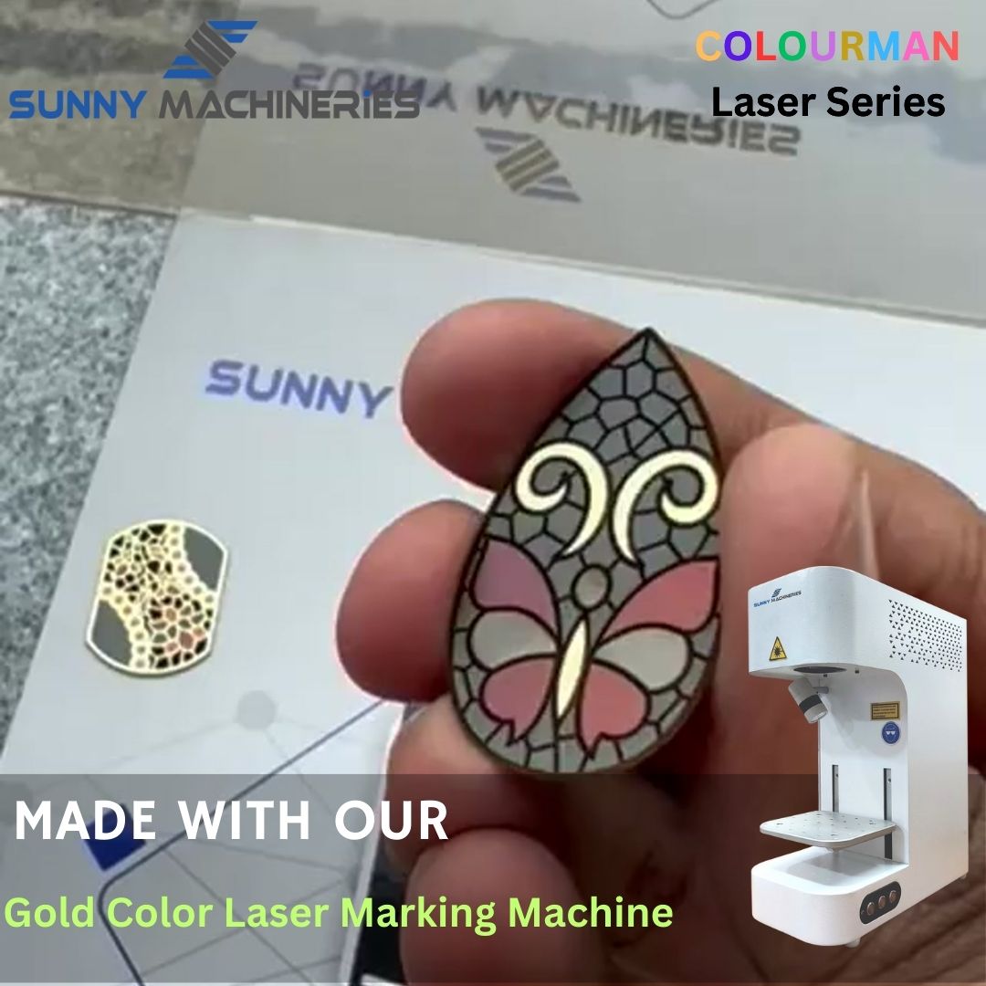 Color Laser Marking Machine for Gold