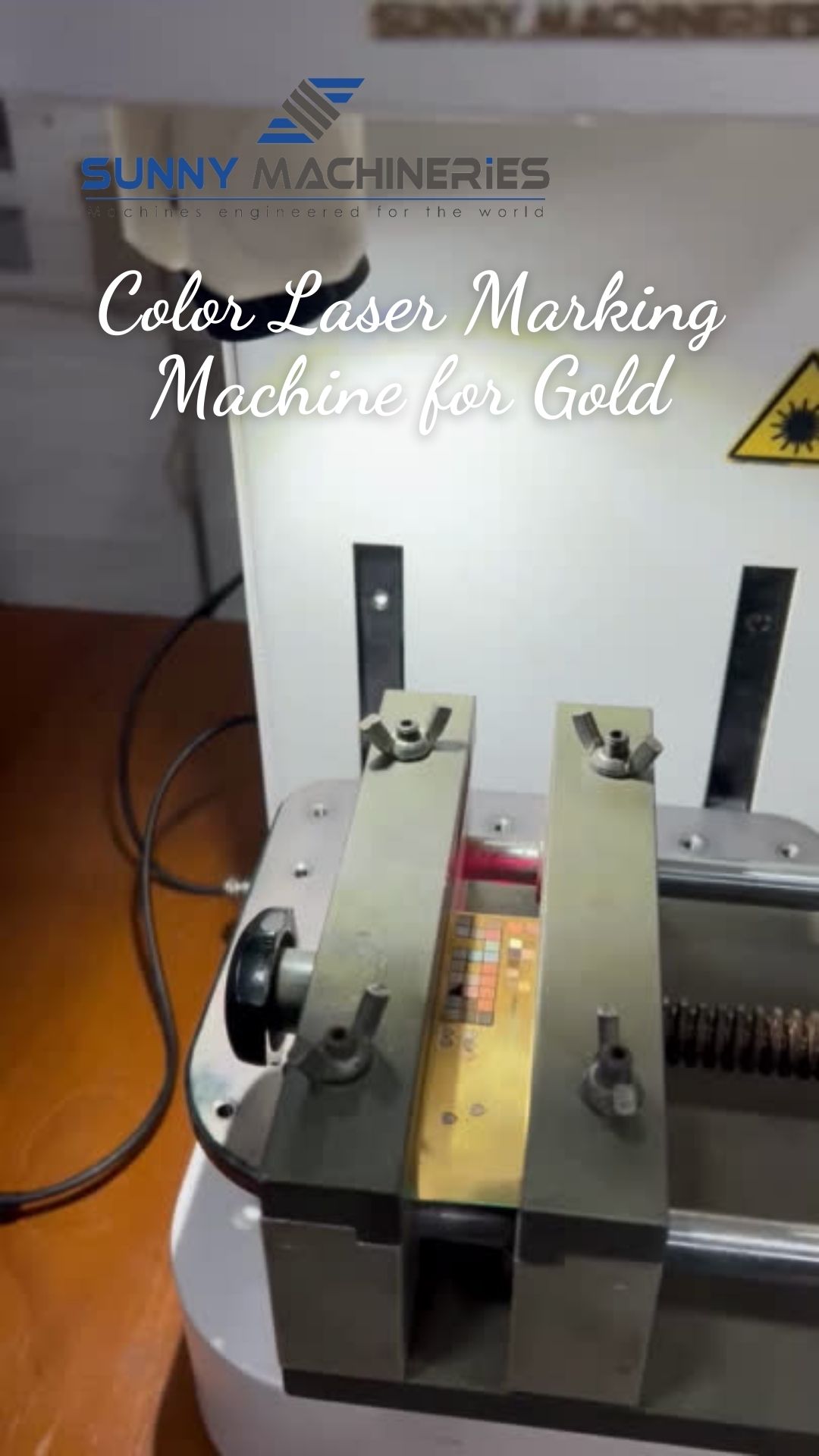 Gold Color Laser Machine