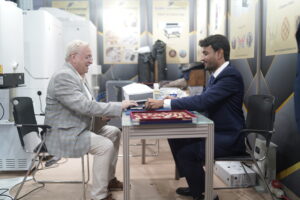 Sunny Machineries jewellery laser machines displayed at IIJS Premiere 2026 in Mumbai